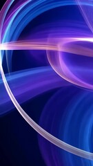 Wall Mural - flowing abstract energy creating dynamic colorful swirls