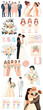 © Theeramisu - Charming Wedding Celebration Illustrations Collection, transparent background