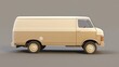 © liu - 3D Illustration of Van - a sleek and modern visual. The 3D rendering showcases the van in a dynamic and engaging way, highlighting its design and features.