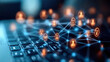 © khemthong - Business connection and social network.