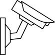 © azkiyak - Icon cctv for sticker or design
