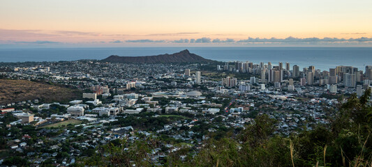 a view of honolulu hawaii 