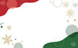 © KAZUOMI - クリスマスの背景フレーム素材