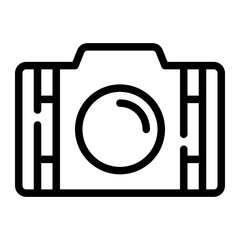 camera line icon