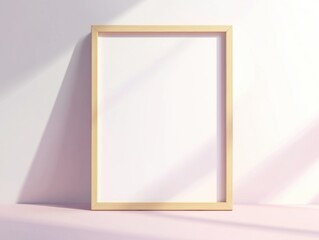 Wall Mural - Blank Frame Mockup.