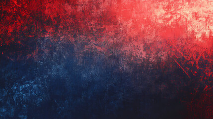 Wall Mural - abstract gradient background with grain texture captivating noise airbrush. dark blue red color. gra
