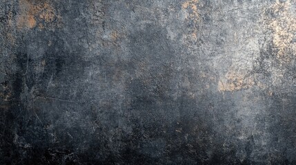 Wall Mural - Panoramic background featuring an anthracite gray concrete stone wall with a cement texture