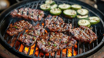 Korean Bbq On Grill