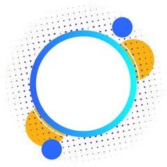 Wall Mural - Modern Circle Banner