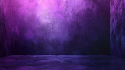 Aufkleber - Dark violet studio backdrop with a gradient design