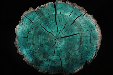 Close-up shot of a wooden texture on a black background