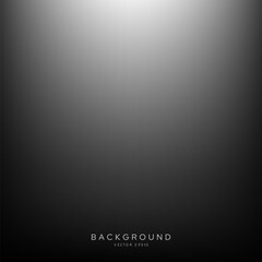 Wall Mural - dark black background with white gray gradient color, vector illustration