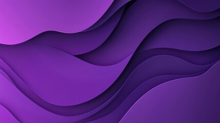 Leinwandbilder - Banner featuring a smooth gradient background in violet hues