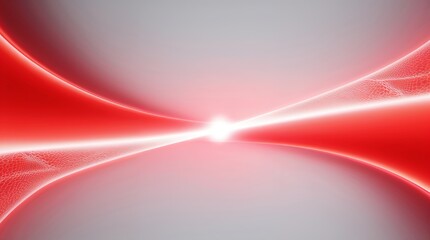 Wall Mural - red abstract background with a ray