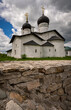 City of Ostrov, Church of St. Nicholas the Wonderworker by the Velikaya River. Pskov Region, Russia