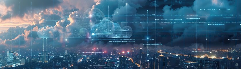cloud architect designing scalable cloud infrastructure for enterprise applications