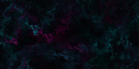Wall Mural - Trendy living red color texture of a concrete wall with cracks and scratches. Star field background Aquamarine and pink dark red pink, teal and purple nebula universe. Fantastic outer view space	