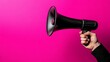 © Aisha - person with megaphone