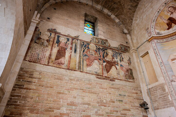 Castel Castagna, Teramo. The church of Santa Maria di Ronzano