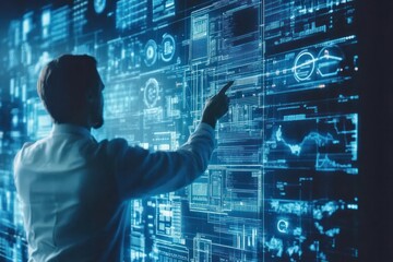 Wall Mural - automation specialists designing financial automation tools to streamline business processes