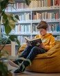 © TimosBlickfang - Library Reading Cozy Youth Study Calm Learning Scene AI Visual