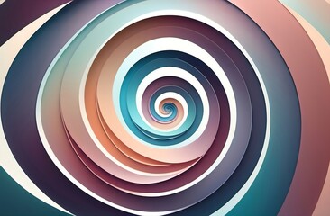 Abstract background with spiral.