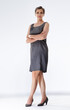 © peopleimages.com - Fashion, crossed arms and portrait of woman in studio with elegant, formal and classy outfit. Confident, pride and mature female account executive with corporate dress and heels by white background.