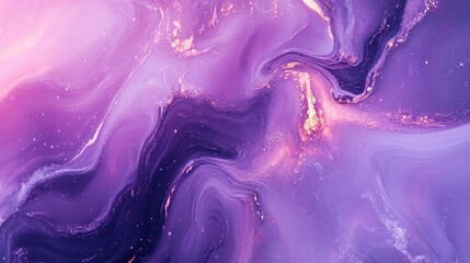 Sticker - A vibrant purple abstract background creates a stunning visual effect, with a blend of tones that enhances the artistic appeal. This purple abstract background offers ample copy space.