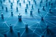 © Imagentive - Abstract Global Interconnectedness Network Wireframe Background