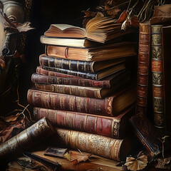 Poster - Old books