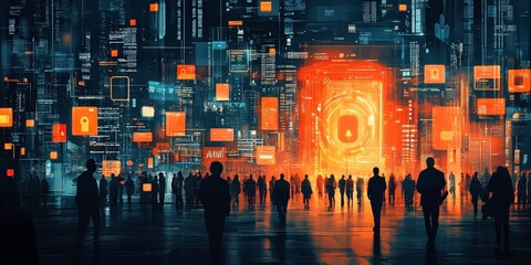 Exploring the intersection of humanity and technology in a digital landscape