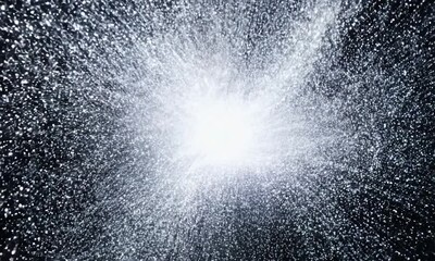 cosmic radiance: a mesmerizing abstract background with a central point of radiant light, emanating 