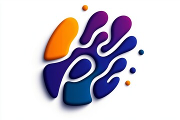 Aufkleber - Simple outline of a fingerprint, symbolizing investigation and the identity of a suspect in a clean design, symbolizing mystery and focus