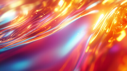 Abstract Colorful Liquid Background.