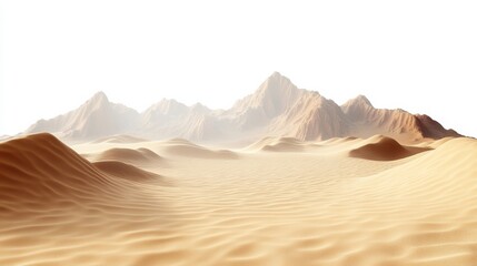 Wall Mural - Desert Landscape with Sand Dunes