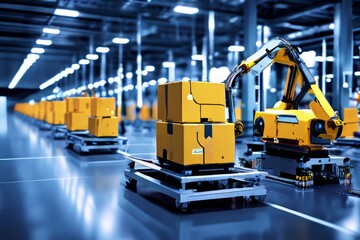 automated material handling and packaging robots and automated s