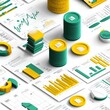 © spacenomads - Visual data analysis exploring business metrics and financial insights with graphs and charts
