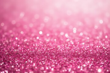 Wall Mural - shimmering pink glitter background for festive designs and creative projects.