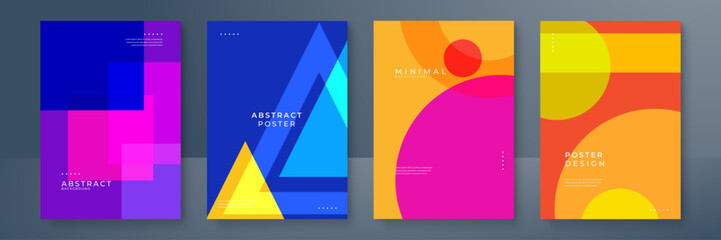 Wall Mural - Modern Minimalist Abstract Poster Designs