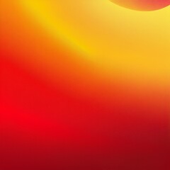 Wall Mural - vibrant red and yellow gradient background with a subtle grain effect