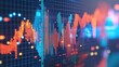 © Pricha.RT - Multinational team with digital charts and technology visuals, representing global business and connectivity