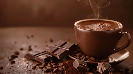 Wall Mural - coffee and chocolate