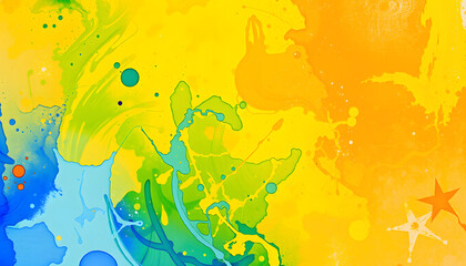 Wall Mural - paint background isolated with white highlights, png