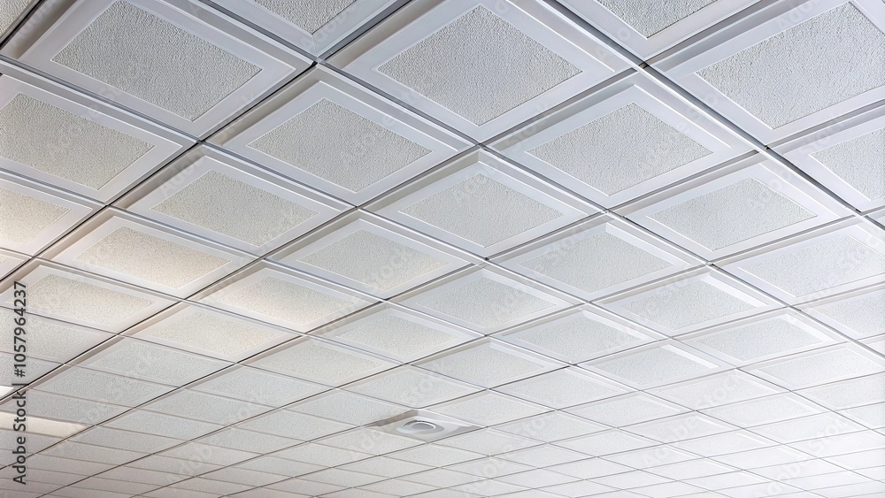 Ceiling Tile Composition minimalist structure of ceiling tiles texture background Stock ...