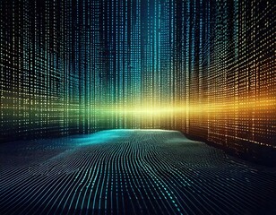 abstract binary code computer programming online data technology like effect matrix style pattern background wallpaper