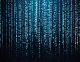 abstract binary code computer programming online data technology like effect matrix style pattern background wallpaper