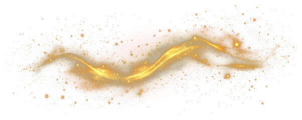 Wall Mural - png sparkling light trail background particles glowing.
