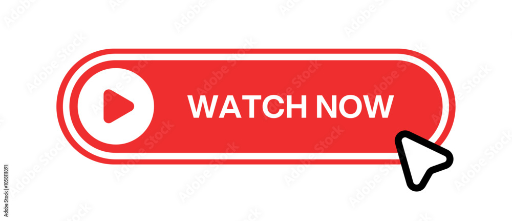 Watch Video Now Button Watch Now buttons: a set of play video buttons designed for websites ...