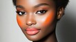 © Pannee - Vibrant Makeup Portrait with Bold Colors and Radiant Skin