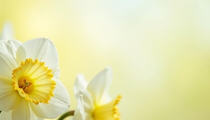 Canvas Print -  Blooming beauty in soft focus